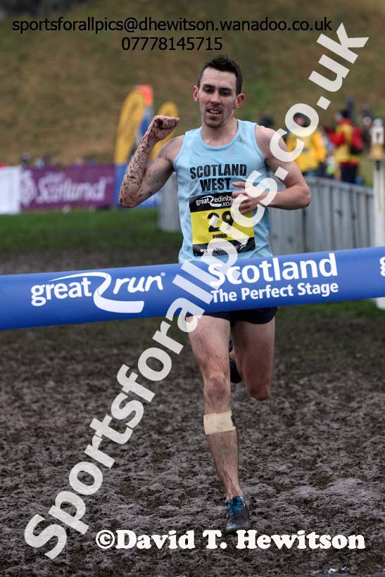 Celtic Nations senior and junior mens Great Edinburgh Cross Country. Photo: David T. Hewitson/Sports for All Pics